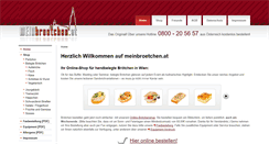 Desktop Screenshot of meinbroetchen.at